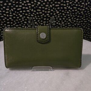 Celine Green Long Wallet